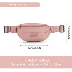 Waterproof Fanny Pack Waist Pack for Travel Sports Running