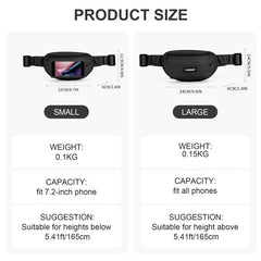 Waterproof Fanny Pack Waist Pack for Travel Sports Running