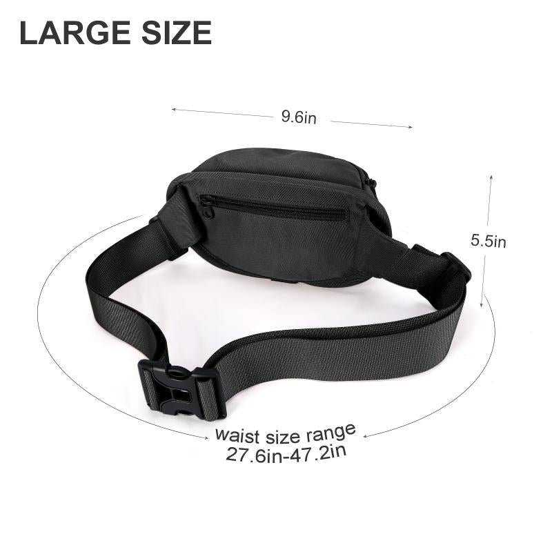 Waterproof Fanny Pack Waist Pack for Travel Sports Running