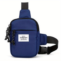Men's Multifunctional Chest Bag Casual Oxford Cloth Shoulder Sling Bag
