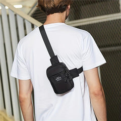 Men's Multifunctional Chest Bag Casual Oxford Cloth Shoulder Sling Bag