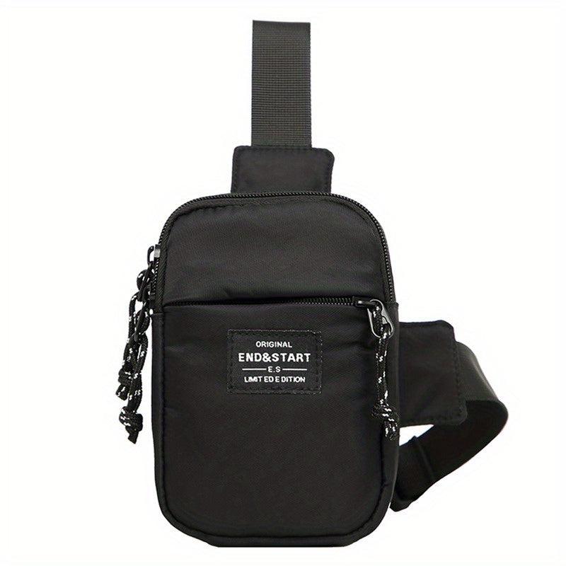Men's Multifunctional Chest Bag Casual Oxford Cloth Shoulder Sling Bag