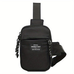 Men's Multifunctional Chest Bag Casual Oxford Cloth Shoulder Sling Bag