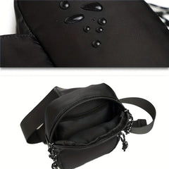 Men's Multifunctional Chest Bag Casual Oxford Cloth Shoulder Sling Bag