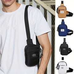Men's Multifunctional Chest Bag Casual Oxford Cloth Shoulder Sling Bag