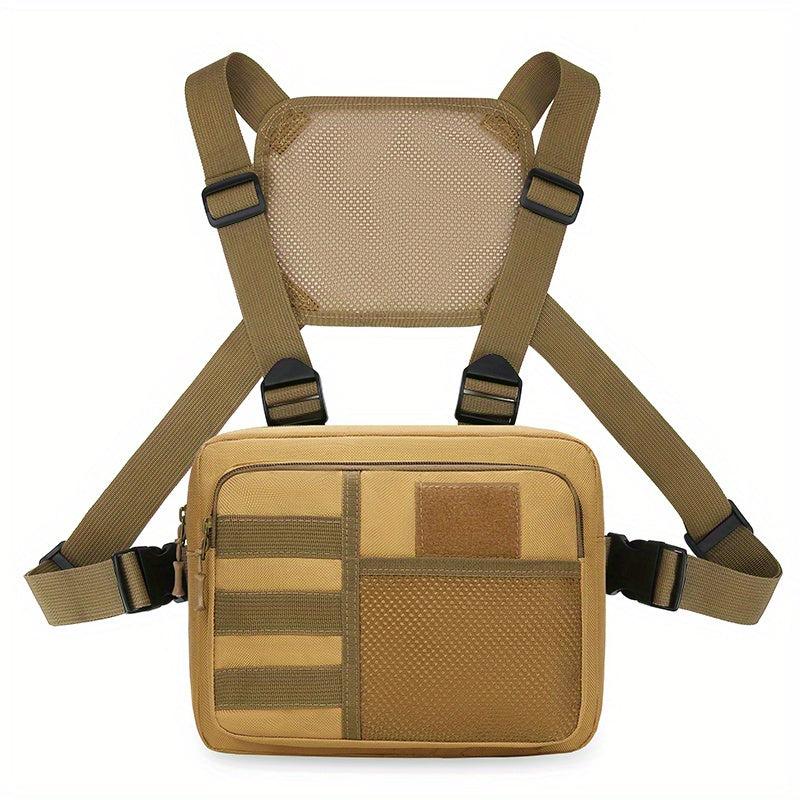 Camouflage Outdoor Chest Bag Running Sports Vest Bag