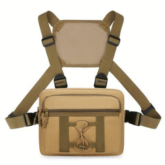 Camouflage Outdoor Chest Bag Running Sports Vest Bag