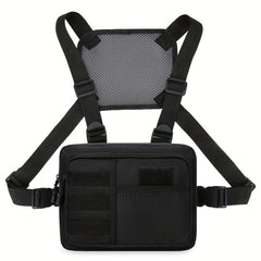 Camouflage Outdoor Chest Bag Running Sports Vest Bag
