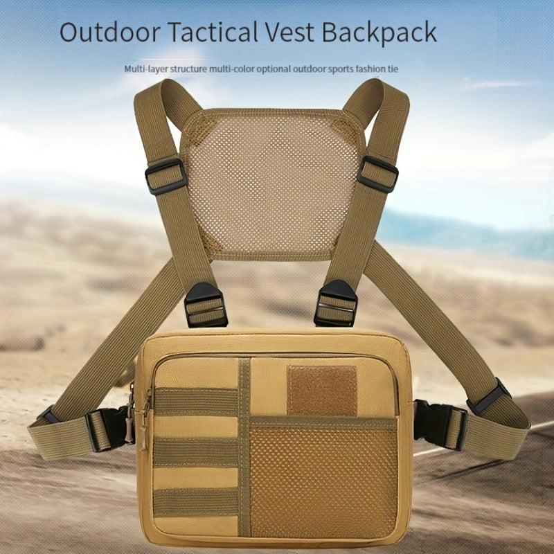 Camouflage Outdoor Chest Bag Running Sports Vest Bag