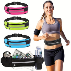 Waterproof Outdoor Sports Bag for Fitness Running Waist with Phone Storage