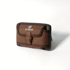 Leather Belt Phone Waist Bag