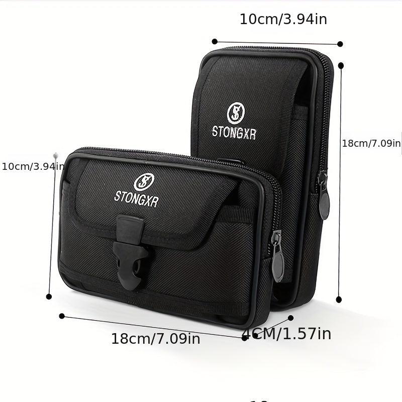 Leather Belt Phone Waist Bag