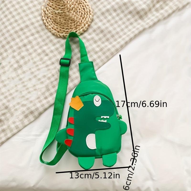 Dinosaur Children's Chest Bag Boys And Girls Shoulder Bag Messenger Bag