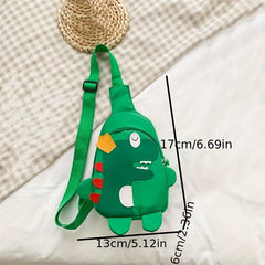Dinosaur Children's Chest Bag Boys And Girls Shoulder Bag Messenger Bag