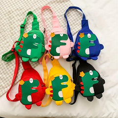 Dinosaur Children's Chest Bag Boys And Girls Shoulder Bag Messenger Bag