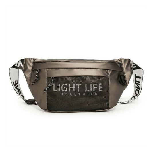 Men's Waist Bag Large Capacity Chest Bag for Biking
