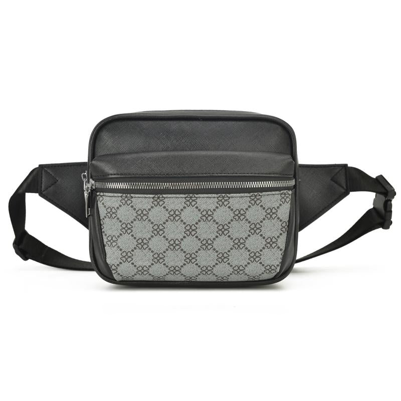 Men's Waist Bag Multifunctional Storage Casual Messenger Bag Sports Coin Purse