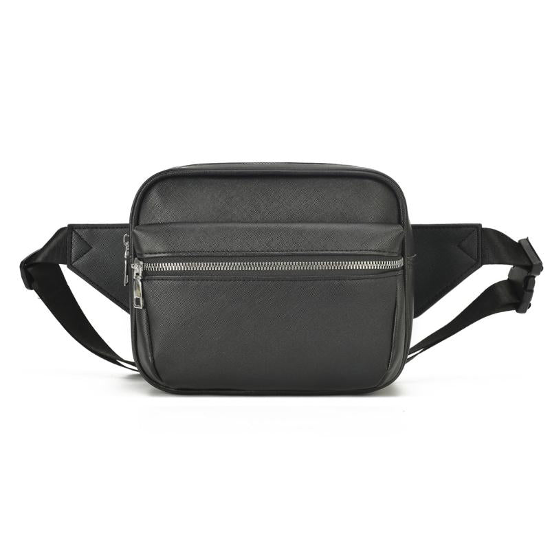 Men's Waist Bag Multifunctional Storage Casual Messenger Bag Sports Coin Purse