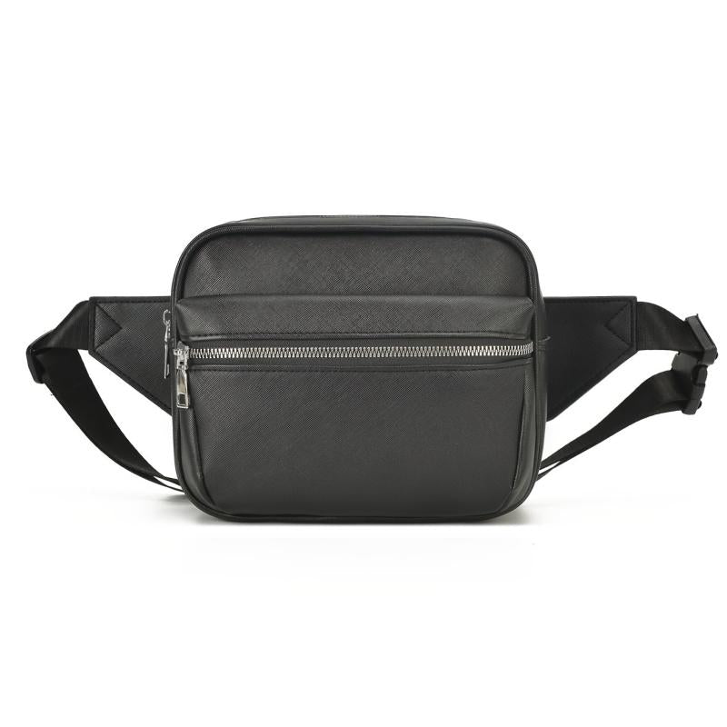 Men's Waist Bag Multifunctional Storage Casual Messenger Bag Sports Coin Purse