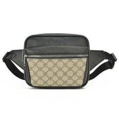 Men's Waist Bag Multifunctional Storage Casual Messenger Bag Sports Coin Purse