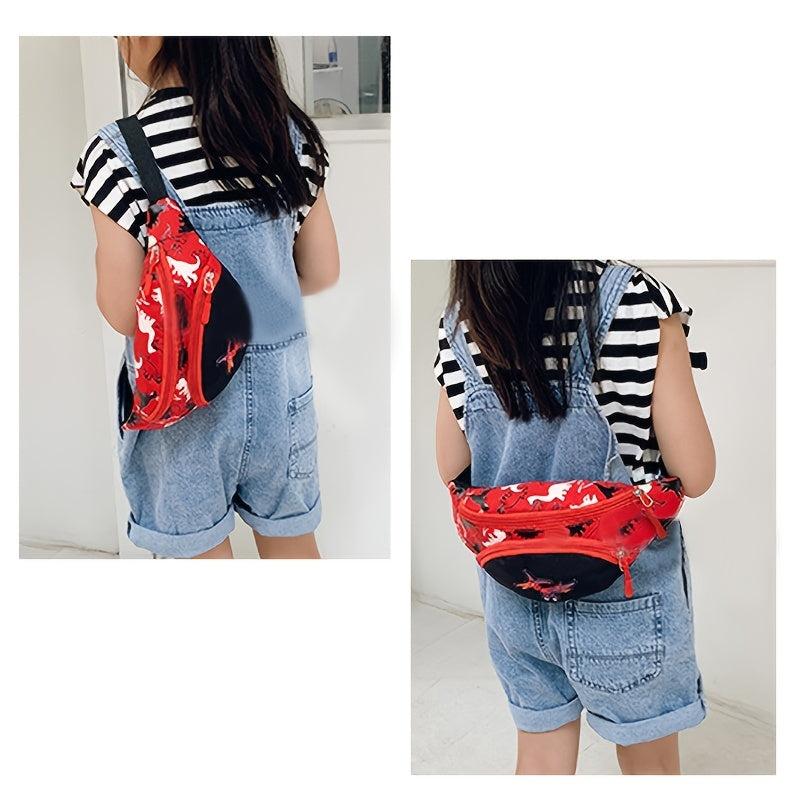 Adjustable Animal Cartoon Waist Bag for Kids Boys Girls