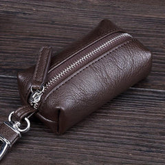 Men's Business PU Leather Car Key Bag Coin Purse Small Bag