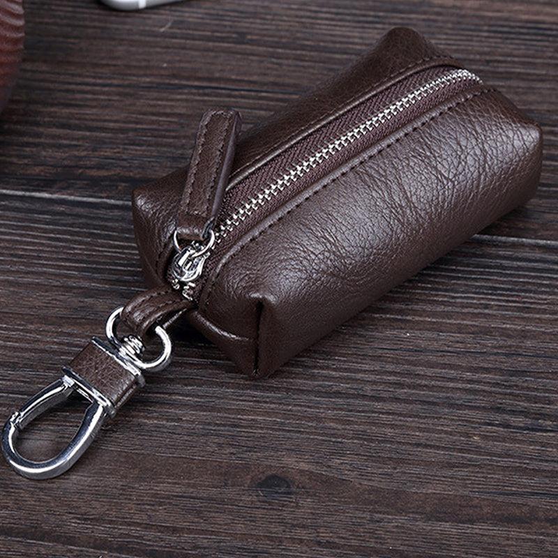 Men's Business PU Leather Car Key Bag Coin Purse Small Bag
