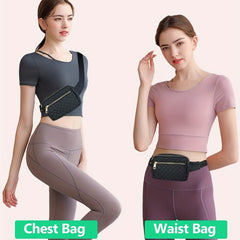 Fanny Bag Crossbody Waist Belt With Adjustable Strap for Outdoors Travel
