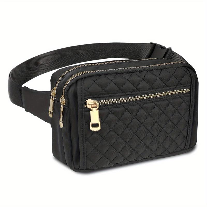 Fanny Bag Crossbody Waist Belt With Adjustable Strap for Outdoors Travel