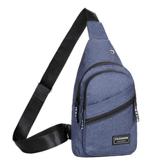 Waterproof Oxford Cloth Men's Chest Bag Sports Outdoor Casual Chest Bag