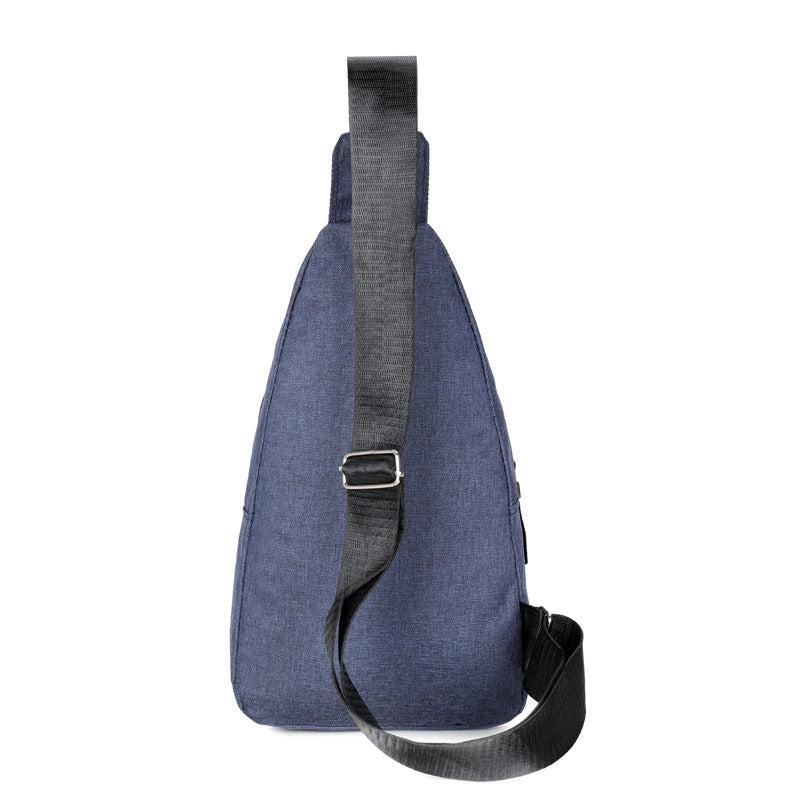 Waterproof Oxford Cloth Men's Chest Bag Sports Outdoor Casual Chest Bag