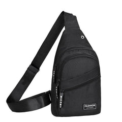 Waterproof Oxford Cloth Men's Chest Bag Sports Outdoor Casual Chest Bag