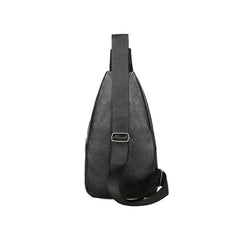 Men's Crossbody Bag with Earphone Hole for Outdoor Sports