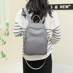 Casual Nylon Zipper Backpack Purse Stylish Shoulder Bag