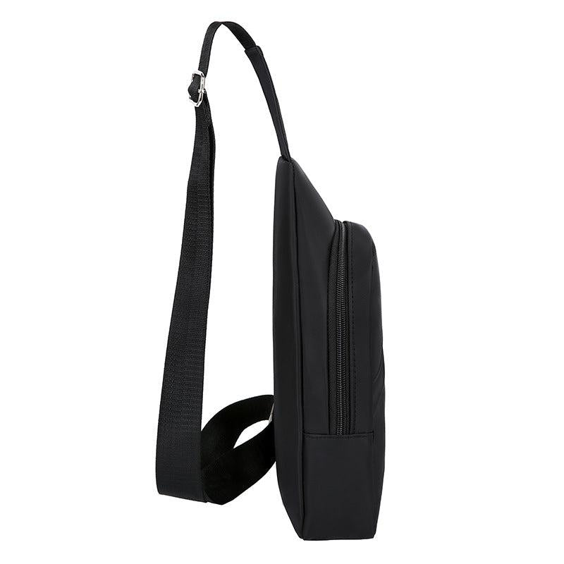 Men's Casual Chest Bag Crossbody with Earphone Hole