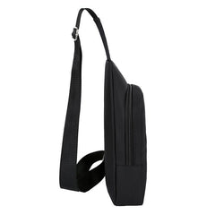 Men's Casual Chest Bag Crossbody with Earphone Hole