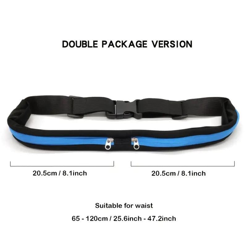 Waterproof Sport Waist Bag Travel Hidden Running Waist Bag Mobile Phone Bag
