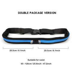 Waterproof Sport Waist Bag Travel Hidden Running Waist Bag Mobile Phone Bag