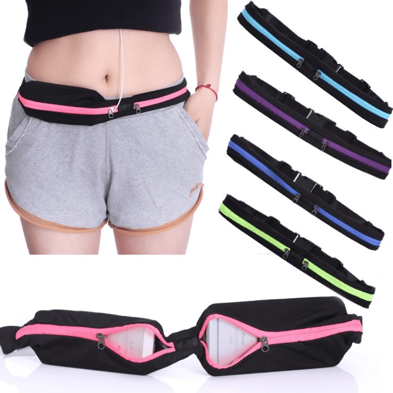 Waterproof Sport Waist Bag Travel Hidden Running Waist Bag Mobile Phone Bag