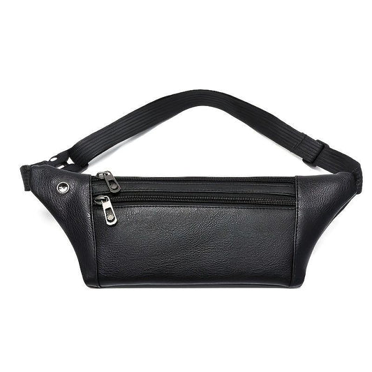 Men's Waist Bag Casual Chest Bag With Earphone Hole