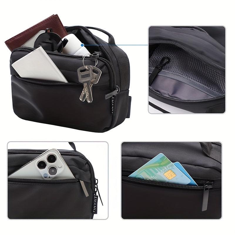 Men's Waterproof Fanny Pack for Outdoor Activities