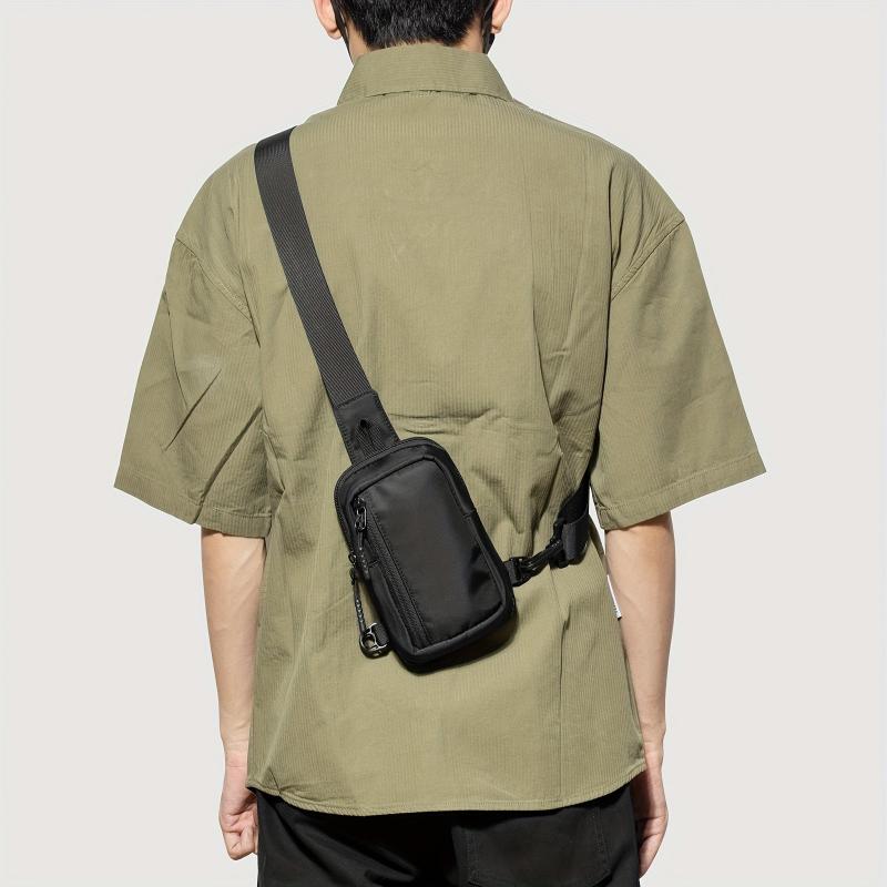 Men's Casual Shoulder Crossbody Bag Lightweight Chest Bag