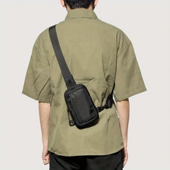 Men's Casual Shoulder Crossbody Bag Lightweight Chest Bag