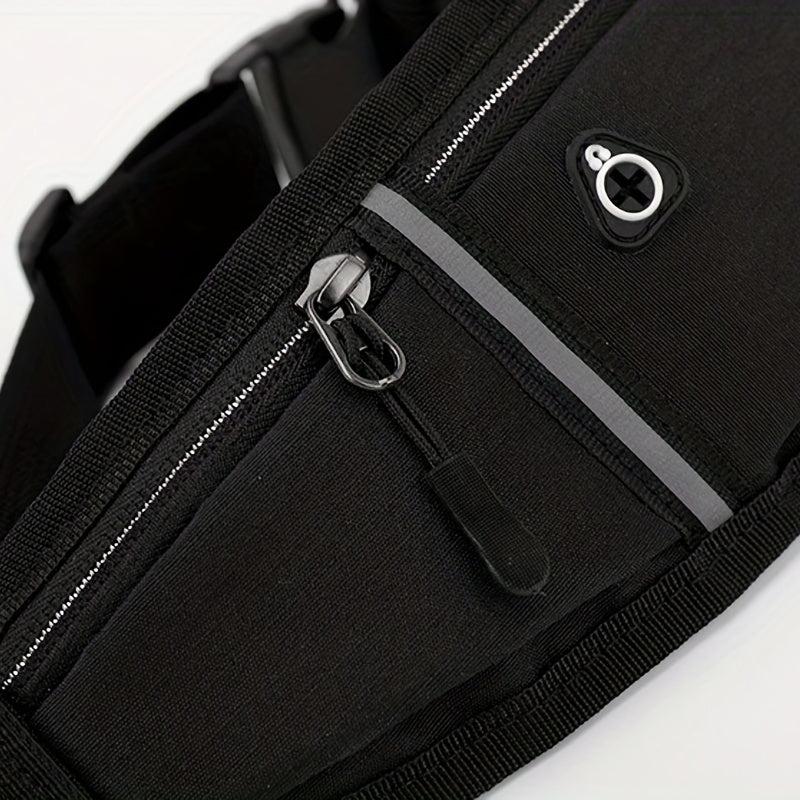Sports Canvas Belt Bag Glow In The Dark Waist Bag Outdoor Sports Fanny Bag