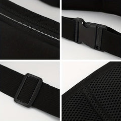 Sports Canvas Belt Bag Glow In The Dark Waist Bag Outdoor Sports Fanny Bag
