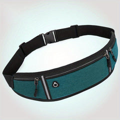 Sports Canvas Belt Bag Glow In The Dark Waist Bag Outdoor Sports Fanny Bag