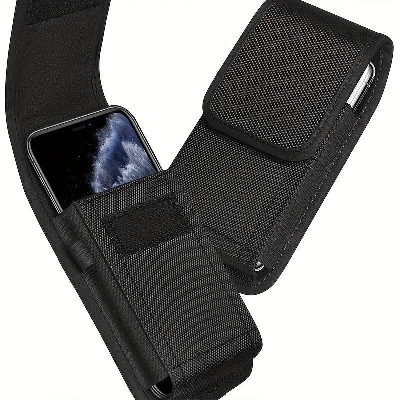 Nylon Cell Phone Pouch Belt Bag for Cards & Money