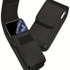 Nylon Cell Phone Pouch Belt Bag for Cards & Money
