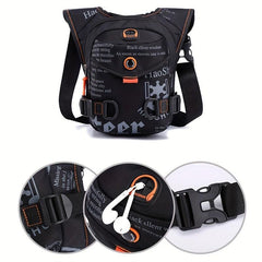 Outdoor Sports Waist Bag Nylon Leg Bag for Motorcycle Bicycle Hiking