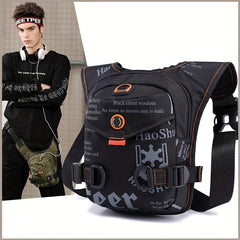 Outdoor Sports Waist Bag Nylon Leg Bag for Motorcycle Bicycle Hiking